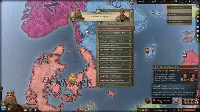 Crusader Kings 3 - King of Sweden смотреть онлайн