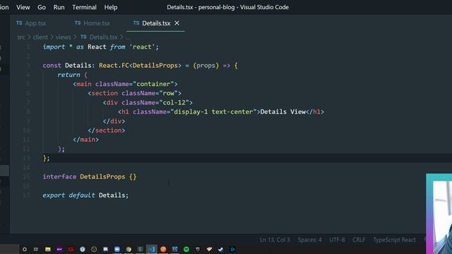 Templating a Function Component and Scaffolding Some Client Routes смотреть онлайн