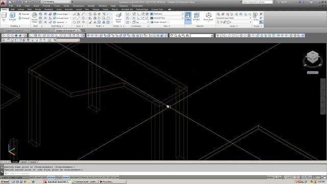 AutoCAD 2014 - 3D Tutorial 05 смотреть онлайн
