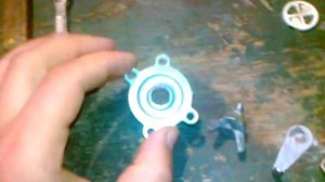 Ремонт крана печки автомобиля ВАЗ классика.