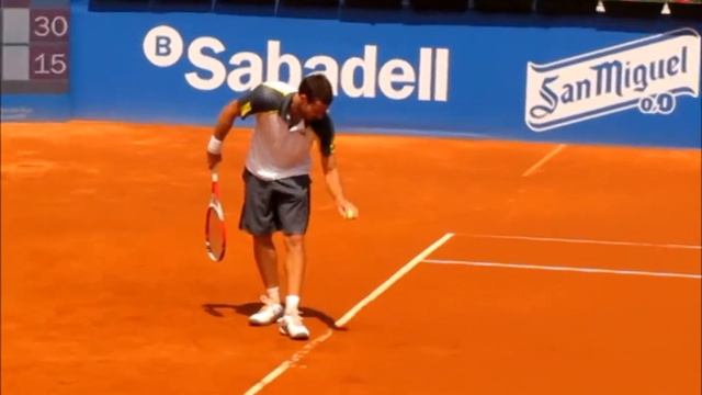 Ernests Gulbis in Barcelona 2013 смотреть онлайн