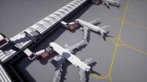 Строительство Города #3 // Аэропорт // Майнкрафт