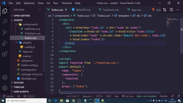 How to Make a TODO CRUD App in Vue.js Full Tutorial for Beginners 2020 смотреть онлайн