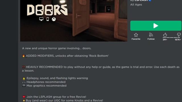 Playing ROBLOX DOORS Update With CUSTOM MODS смотреть онлайн