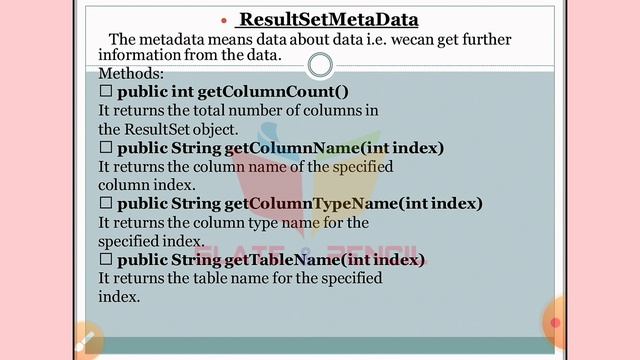 Resultset metadata|Java Programming|Malayalam Tutorial смотреть онлайн