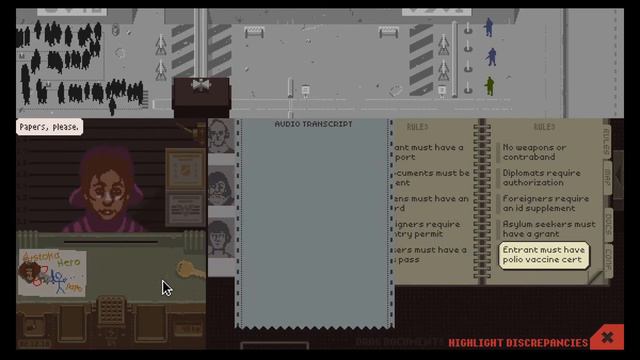 Papers, Please - Ending 20 of 20 Perfection | Day 26 смотреть онлайн