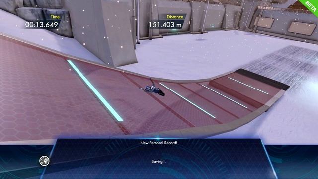 SOARING LIKE AN EAGLE! - Trials Fusion BIG AIR 157.7m Skill Game BETA Gameplay смотреть онлайн