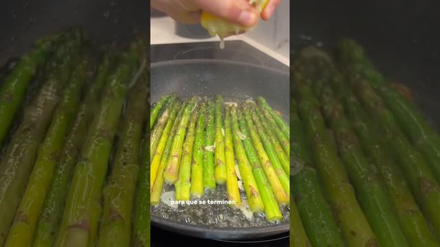 esparragos con parmesano y limon 🤤 una guarnicion perfecta!! смотреть онлайн