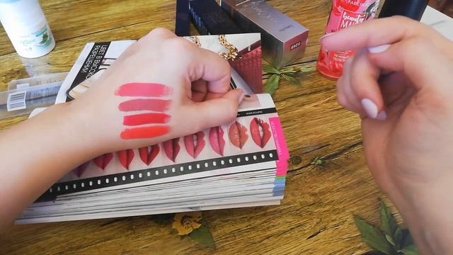 Заказ по 13 каталогу #Faberlic (сентябрь 2020). Помада HD color. Свотчи 3-х оттенков. смотреть онлайн