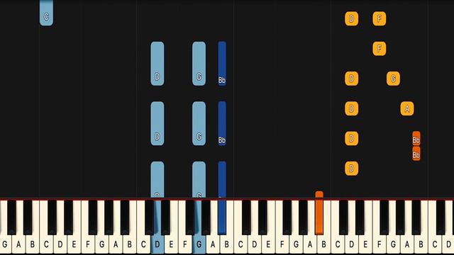 Elton John Sorry Seems To Be The Hardest Word Piano Tutorial! (Medium) смотреть онлайн
