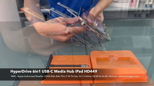 HyperDrive 6in1 USB-C Media Hub iPad HD449 @ NMS - Apple Authorised Reseller смотреть онлайн