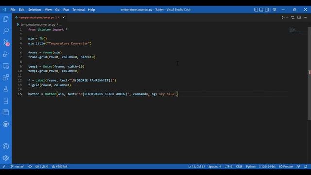 Tkinter Tutorial For Beginners - Temperature Converter using Tkinter смотреть онлайн