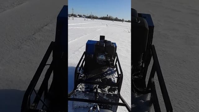 Покатушки на мотособаке мужик #деревня смотреть онлайн