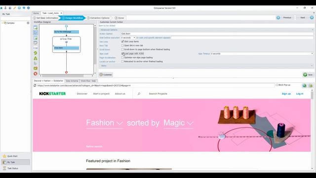How to Scrape Data from Websites with a “Load More” Button (Kickstarter Example) смотреть онлайн