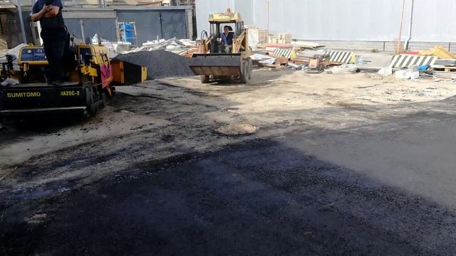 ПУМ500 асфальтируем . смотреть онлайн