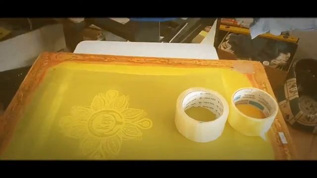 Screen printing Kejs made - mandala смотреть онлайн