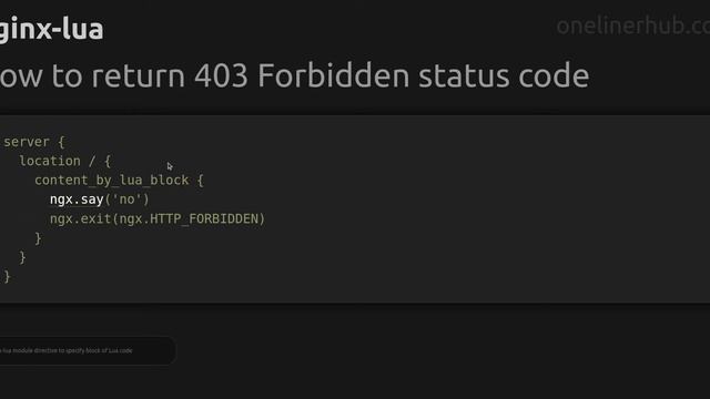 How to return 403 Forbidden status code смотреть онлайн