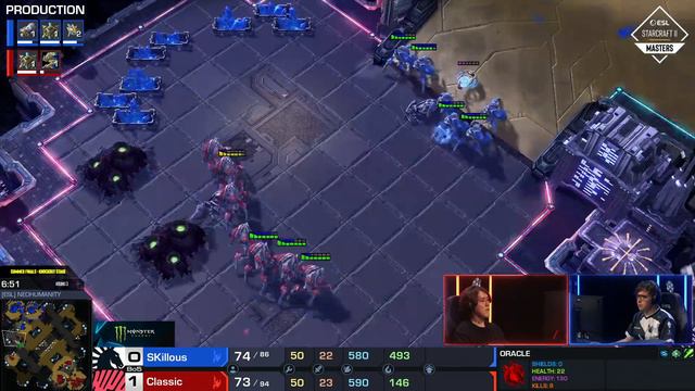 SC2 - Classic vs. SKillous - ESL SC2 Masters: Summer 2023 Finals - Knockout Bracket Round 3 смотреть онлайн