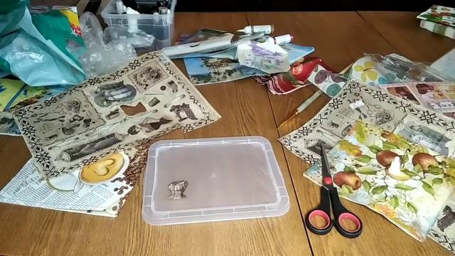 Пробую разные хобби. Декупаж смотреть онлайн