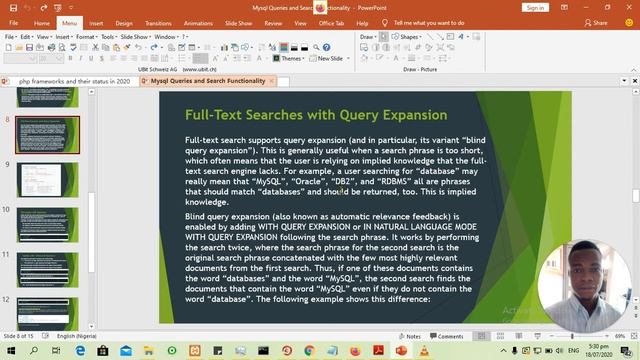 KD Session: MySQL Query & Search Functionality By Ayobami Falore смотреть онлайн