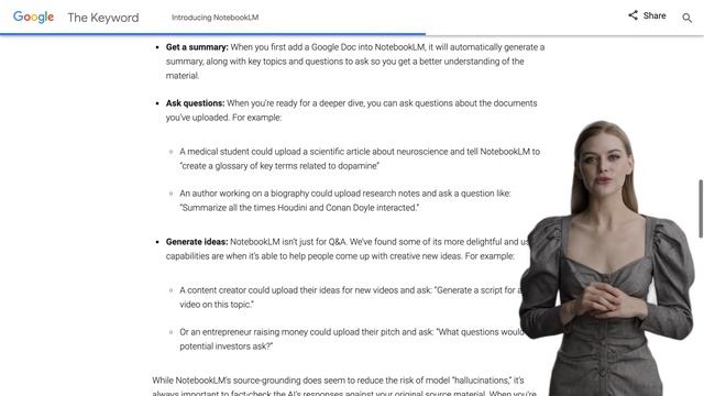 Introducing NotebookLM: Google's AI Notebook for Faster Insights and Personalized AI Experience смотреть онлайн