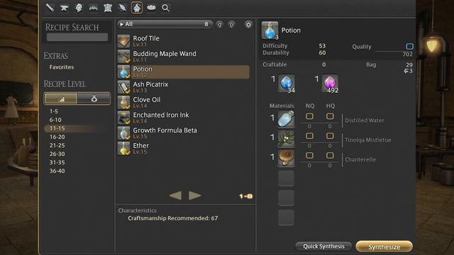 FFXIV 1-15 Beginners Alchemist Leveling and Gil Guide смотреть онлайн