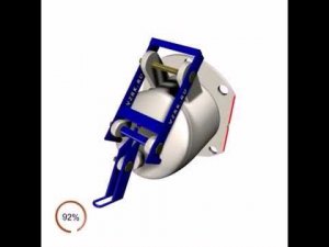 Хлопушка ХП, принцип работы в 3D, ООО "ВЗРК", vzrk.ru