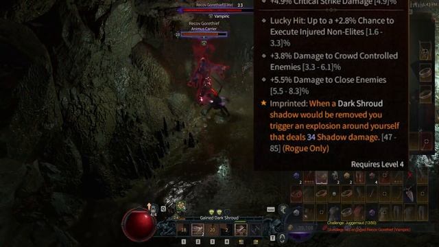 Vulnerable Stacking Rogue Build | Diablo 4 Beta смотреть онлайн