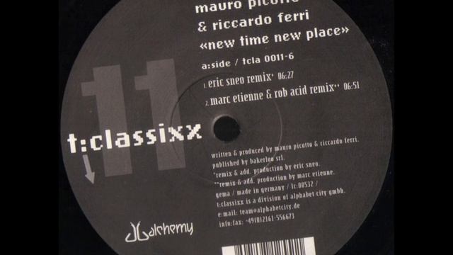 Mauro Picotto X Riccardo Ferri New Time New Place смотреть онлайн