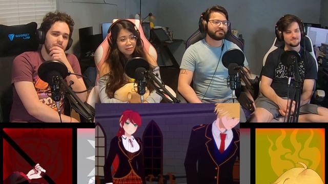 Jaune's Rising up! - RWBY 1x11-14 - Group Reaction смотреть онлайн