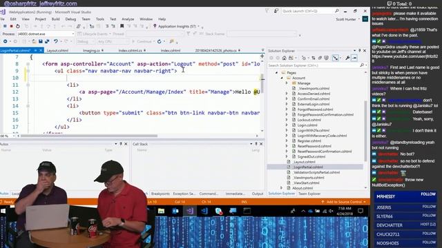 April 24, 2018 - From Microsoft's Channel 9 Studios, pair-programming ASP.NET Core with Scott Hunte смотреть онлайн