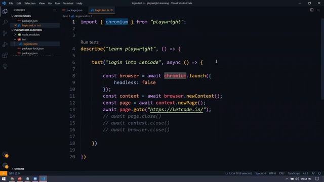Playwright Automation with TypeScript By Koushik Chatterjee (Learn in 75 Minutes) смотреть онлайн