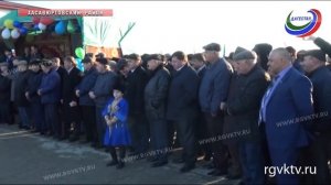 В селении Новый Куруш открыли пожарную часть