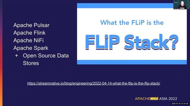 ApacheCon Asia 2022: FLIPN AWESOME STREAMING WITH OPEN SOURCE смотреть онлайн
