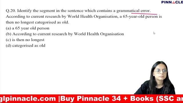 ∴English Mock paper discussion SSC CGL | CHSL | MTS | Pinnacle English 215 TCS ShiftWise Book∴ смотреть онлайн
