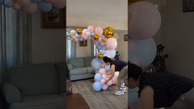 Nautical Theme Organic Balloon Arch смотреть онлайн