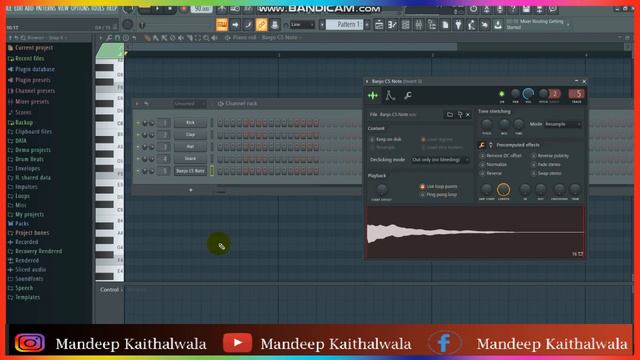How to make Banjo Melodies by using my Banjo Sample || FL Studio Tutorial in Hindi || Deep Music || смотреть онлайн