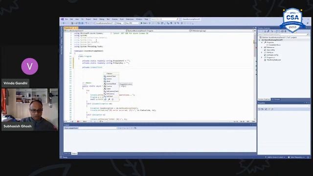 Building .NET Application Using CosmoDB смотреть онлайн