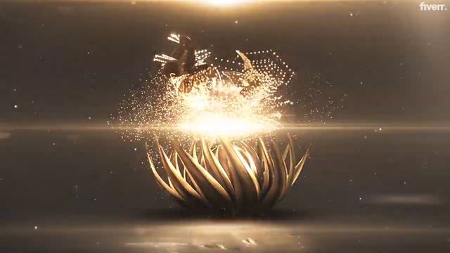 Create golden lotus flower logo animation - Best Logo Animation service смотреть онлайн