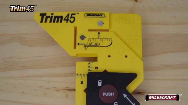 Milescraft 8401 Trim45 - Trim Installation Tool, Carpentry Aid