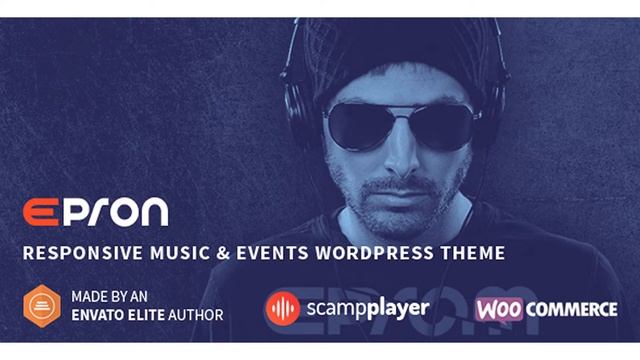 Epron - Responsive Music & Events WordPress Theme | Themeforest Website Templates and Themes смотреть онлайн