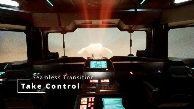 Space Ship Interiors, Turret Control, Carrier Flight (Unreal Engine Voxel Plugin Game) - Firmamentu