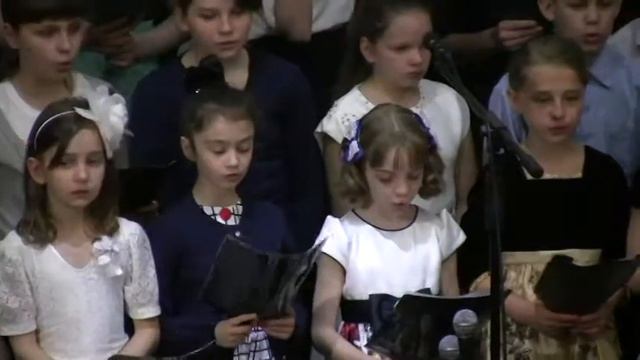 Воскресная школа и христианская молодежь. Хвалебный псалом "Христос воскрес" смотреть онлайн