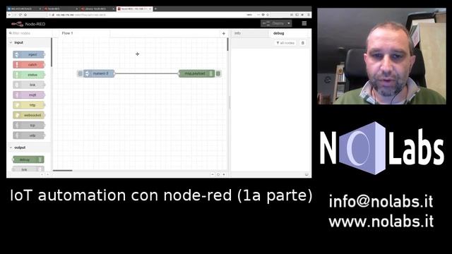 iot automation con node-red (prima parte) смотреть онлайн