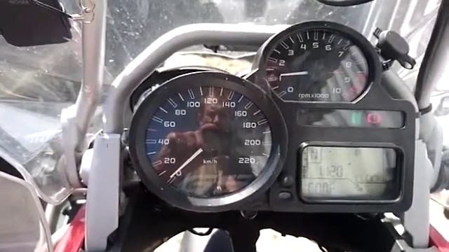 Режимы подвески с функцией ESA на BMW R1200GSA 2012