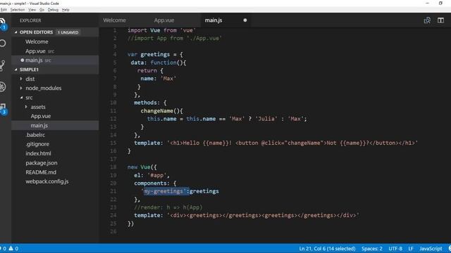 Learn Vue.js (RU) - Компоненты #1 - типы и методы создания смотреть онлайн