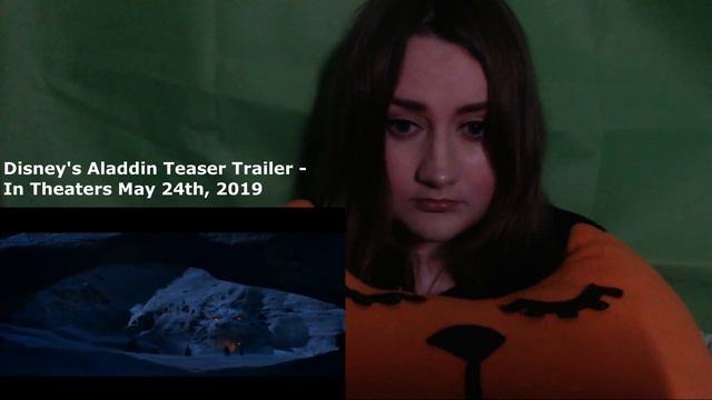РЕАКЦИЯ / Disney's Aladdin Teaser Trailer - In Theaters May 24th, 2019 смотреть онлайн