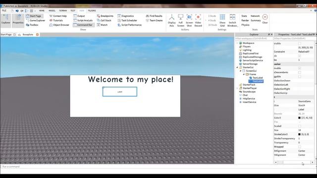 ROBLOX GUI Tutorial | How to make a Start Intro/Button | 2016/2017 смотреть онлайн