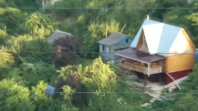 ДАЧА В ГОРАХ. Вид летом. Август. смотреть онлайн