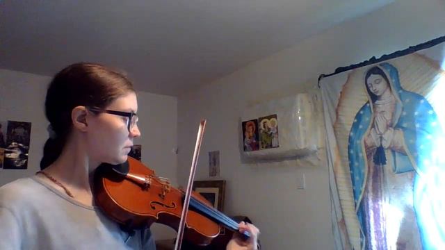 Anna's violin lessons 3/3 with helpful moral commentary.